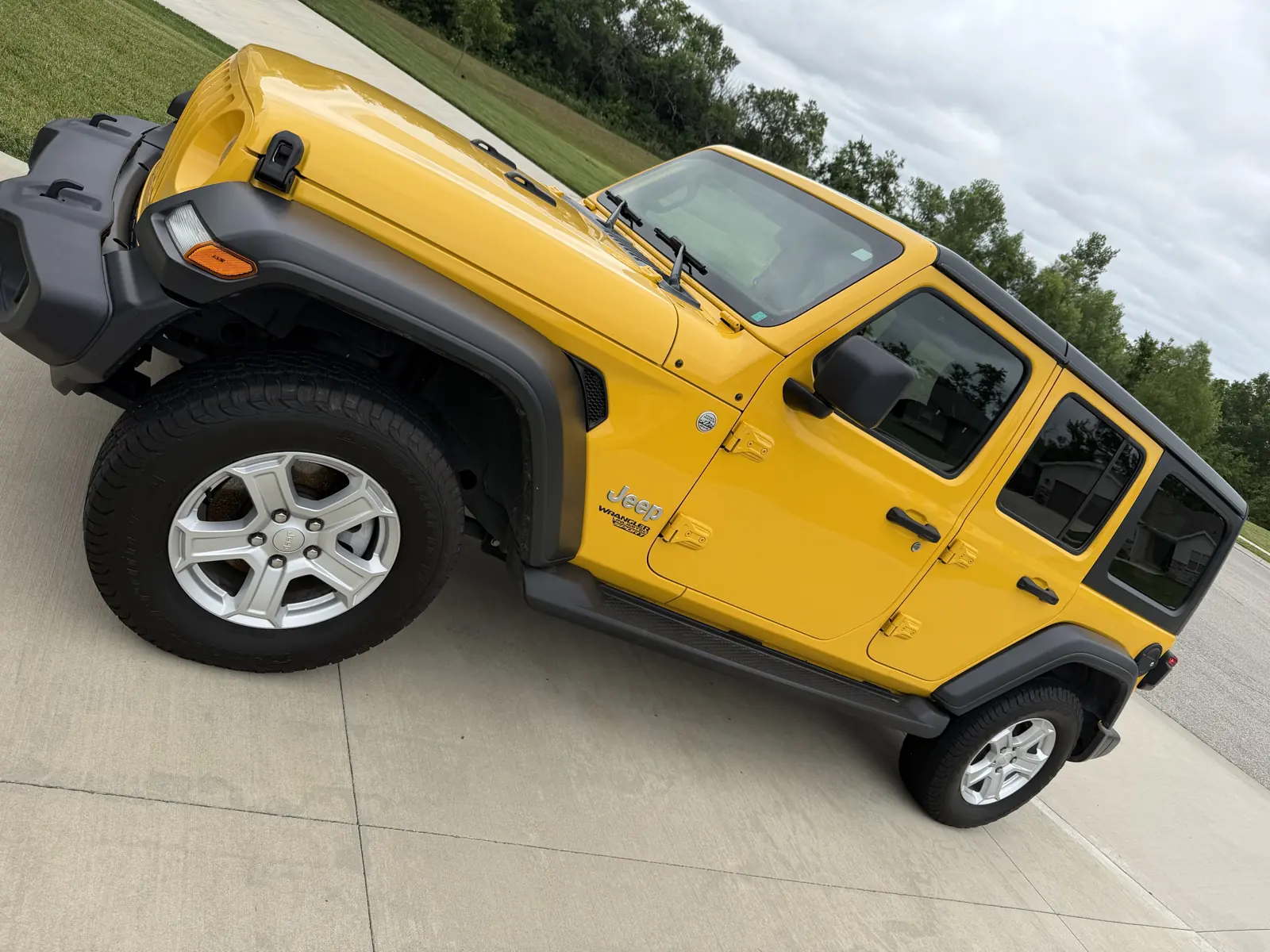 Finished exterior — Jeep Wrangler